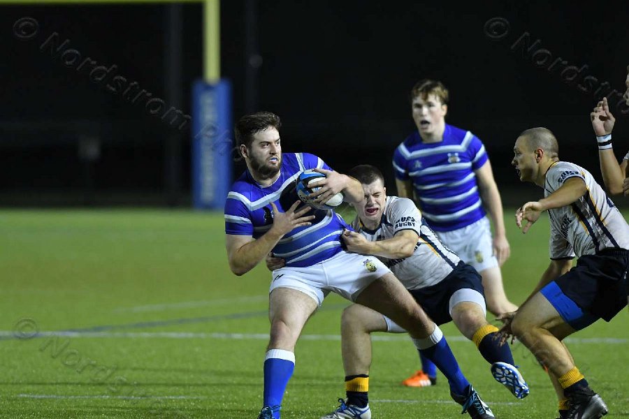 Wheaton Men\'s Rugby vs Mass Maritime.  Photo by Keith Nordstrom